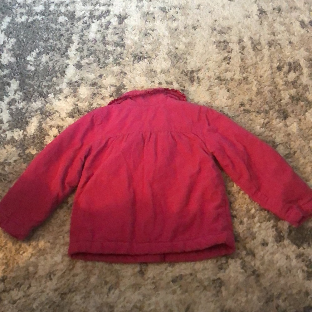 🔹4 for $30 Old Navy Mid-weight Pink Corduroy Jacket, size 3T - Picture 3 of 5